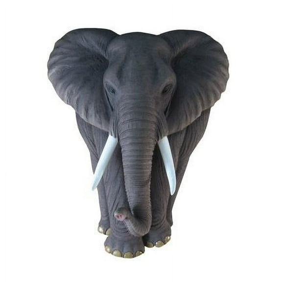 Elephant Behemoth Wall Decor Statue