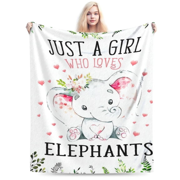 Elephant Blanket Gifts for Women Elephant Gifts 50x40