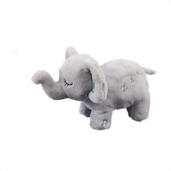Elephant Breathing Stuffed Animal Mush Plushies For Sleep With Musical Lights & Rhythmic Breathing Motion Mushplushies Breathing Animals Koala Breathing Giraffe Toys Real Dog Toy Toys For Furbie
