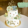 thumbnail image 1 of Elephant Cake Toppers, 28 pcs Elephant Cake Decorations with Mini Elephant Oh Baby Cake Topper Blue White Hot Air Balloon for Elephant Theme Birthday Party Supplies, 1 of 7