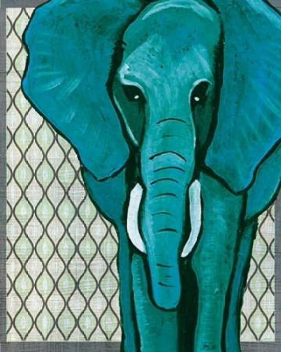 Elephant Canvas Art - Shanni Welsh (24 x 30)