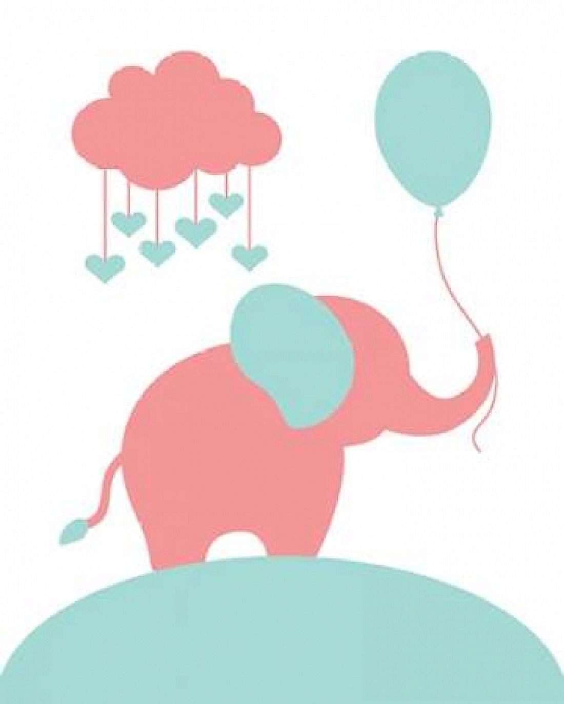 Elephant Canvas Art - Tamara Robinson (24 x 30)