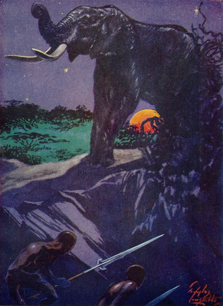 Elephant Canvas Art - Unknown (18 x 24)