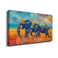 thumbnail image 1 of Elephant Canvas Wall Art Elephant Wall Decor Elephant Canvas Art For Livingroom Bedroom Office, 1 of 6