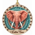thumbnail image 1 of Elephant Christmas Ornament - Elephant Ornament - Elephant Ornaments for Christmas Tree - Gifts for Elephant Lovers - Elephant Keepsake Gifts - Animal Lovers Ornament Gifts NgqsH7 (Elephant-s002), 1 of 5