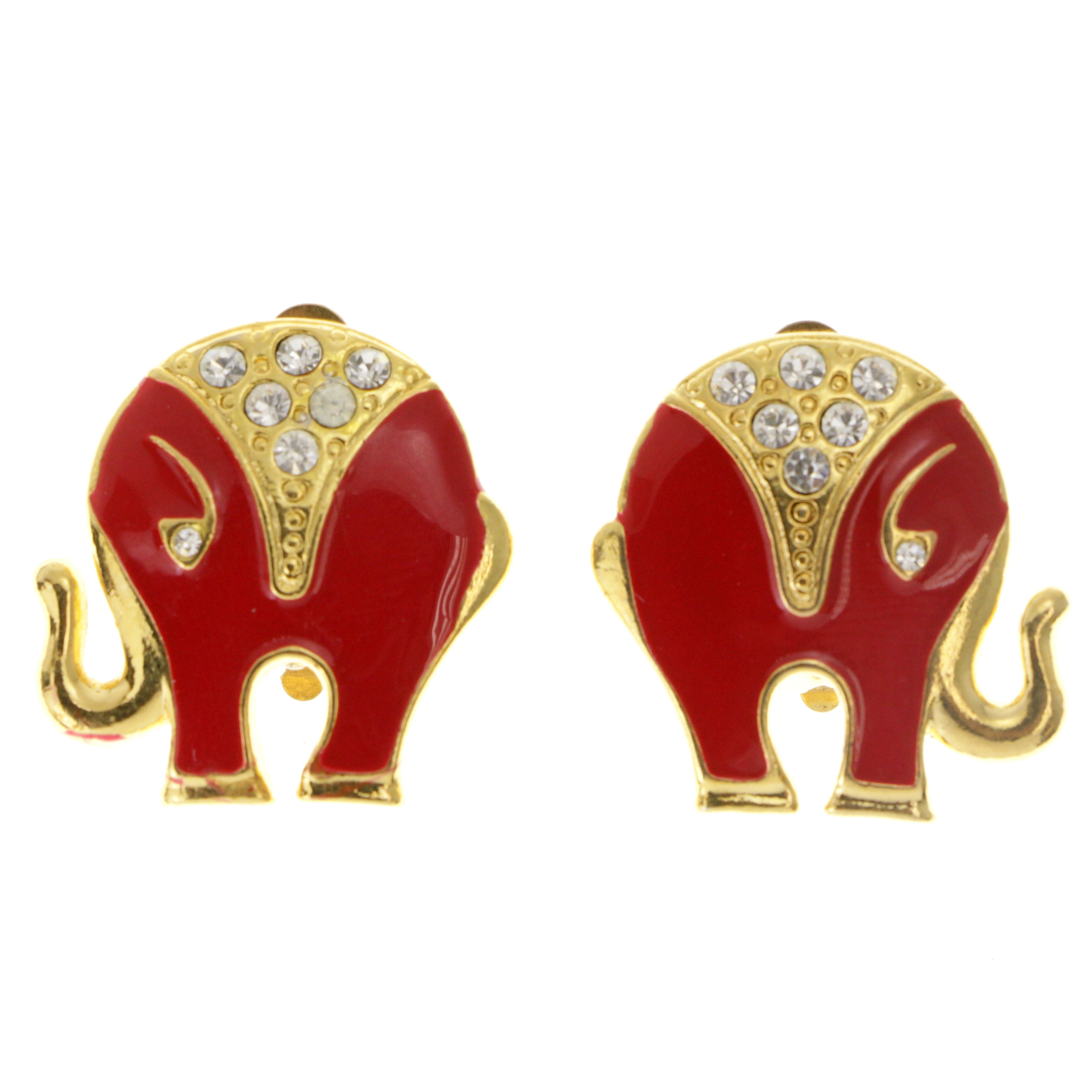 Elephant clip hotsell on earrings