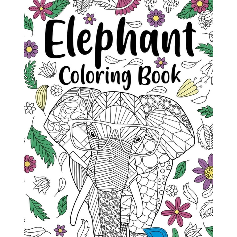 Unleash Your Inner Artist with Elephant Adult Coloring Pages