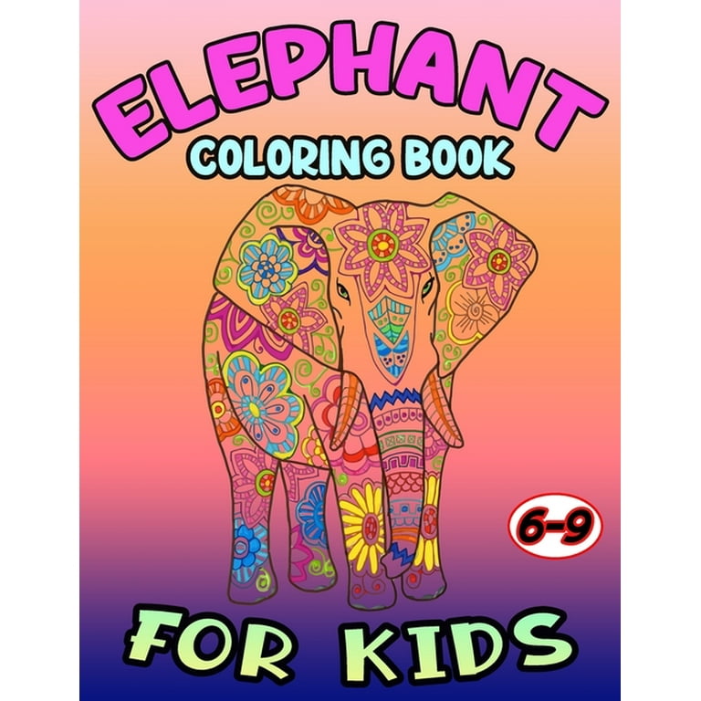 Elephant Coloring Book For Adults Relaxation: : An Adult Coloring Book with  Beautiful Elephants Designs to Color for Creativity and Relaxation. Stress