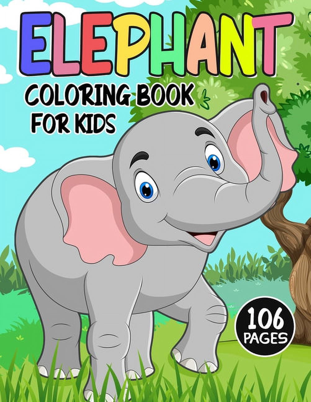 Kids Travel Art Kit Elephants Crayon Wallet on the Go Kids Art