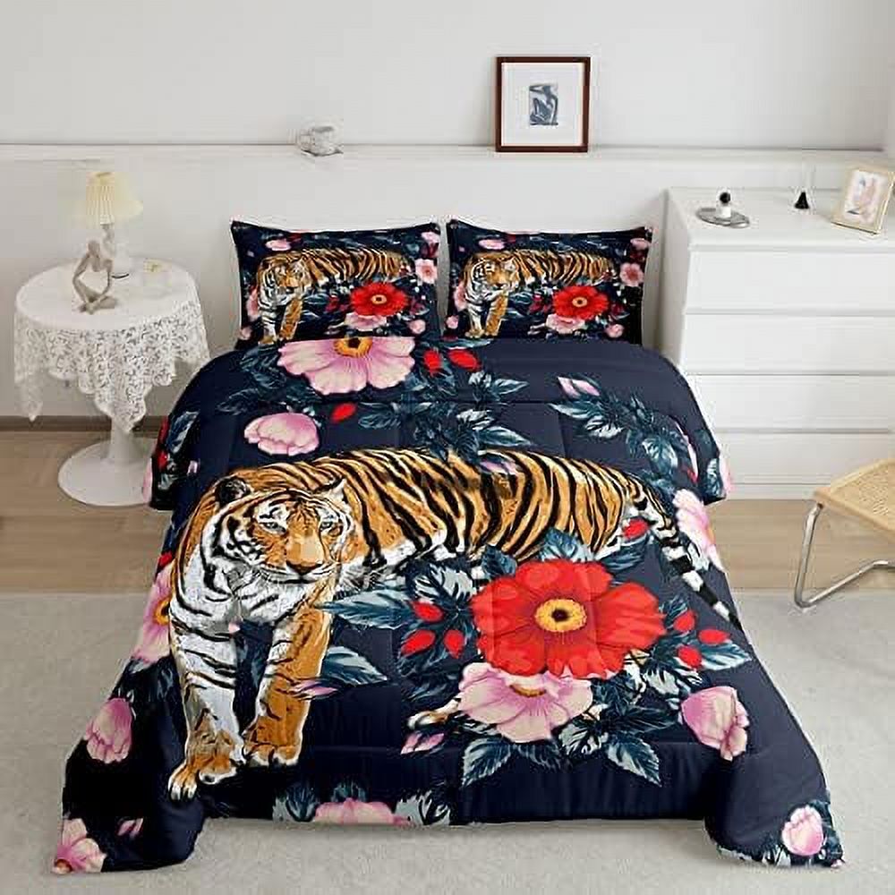 Elephant Comforter Set Queen Boho Mandala Floral Bedding Comforter Sets