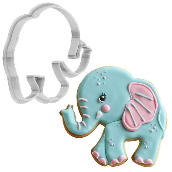 Elephant Cookie Cutter 4 Inch Made in USA by WONDERTORY