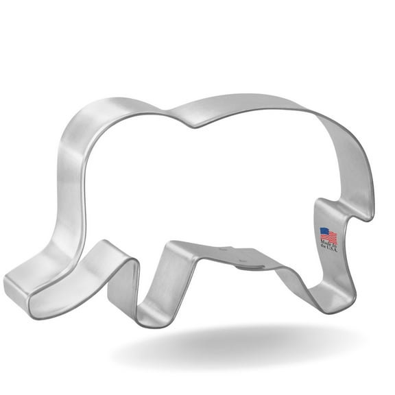 Elephant Cookie Cutter 4 in