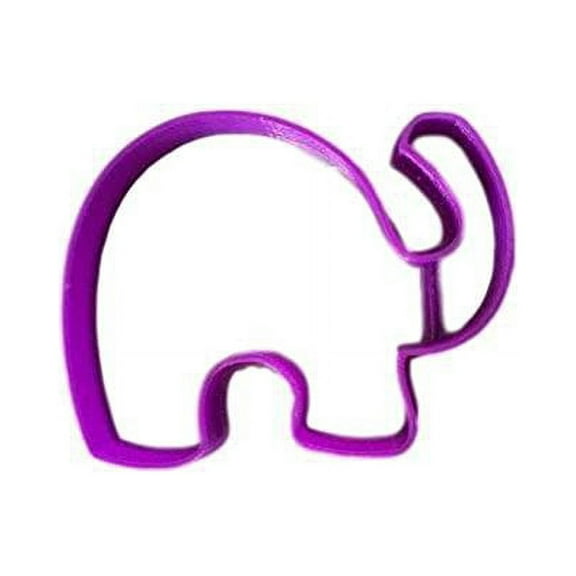 Elephant Cookie Cutter (4 inch)- Fast Shipping - Sharp Edges - Exceptional Quality