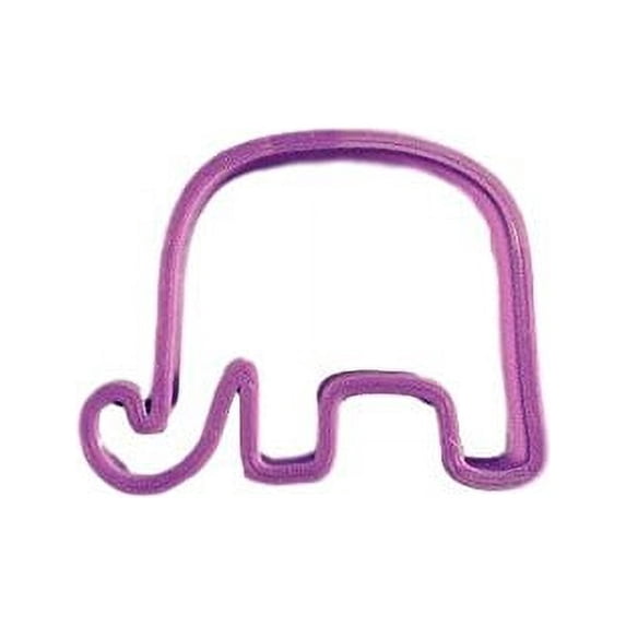 Elephant Cookie Cutter- Fast Shipping - Sharp Edges - Exceptional Quality