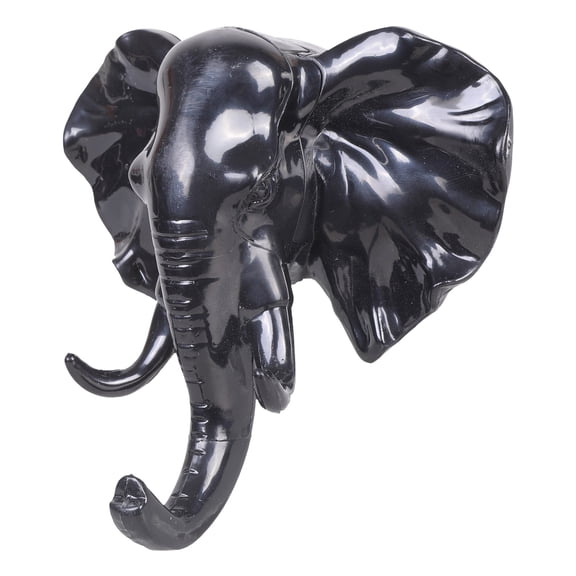 Elephant Deer Designs Adhesive Wall Hook Sturdy Plastic Key Holder Organizers Space Saving Home Decoration Accessory