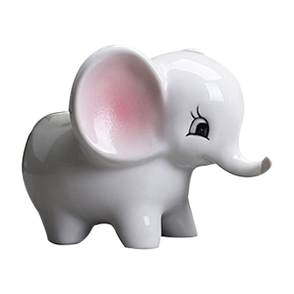 Elephant Design Ceramics Flower Pot Flower Pot for Plant Breeding Use
