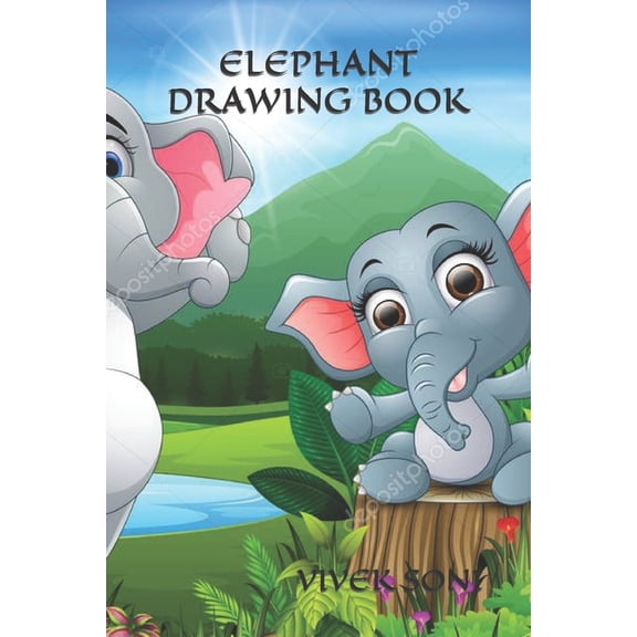 Elephant Drawing Book (Paperback)