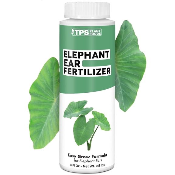 Elephant Ear Fertilizer Liquid Plant Food for Bigger Leaves, Lush Growth & Stronger Roots, 8 oz