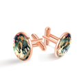 thumbnail image 1 of Elephant Elegant Stainless Steel Cuff Links for Dress Shirts - or Weddings and Formal Events, 1 of 6