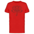 thumbnail image 1 of Elephant Face T-Shirt Men -Image by Shutterstock, Male XX-Large, 1 of 2