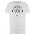 thumbnail image 1 of Elephant Face T-Shirt Men -Image by Shutterstock, Male x-Large, 1 of 2