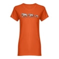 thumbnail image 1 of Elephant Family Design Shaped T-Shirt Women -Image by Shutterstock, Female Small, 1 of 2