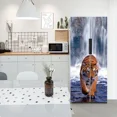 thumbnail image 1 of Elephant Fridge Sticker Full Door Cover Mural Lovely Animal Refrigerator Stickers Wildlife Removable Wallpaper Decal Home r, 1 of 5