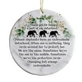 thumbnail image 1 of Elephant Friendship Pendant - Elephant Ornament – 2D Acrylic Hanging Decoration Inspirational for Women Sisters & Friends Collectible Elephant Ornament Decoration Keepsake, 1 of 7