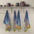 thumbnail image 1 of Elephant and Giraffe Kitchen Dish Towels Set of 6 Absorbent Hand Towels, Lint-Free 18"x28" Valentines Day Dishcloths Fast Drying for Cooking Baking Home Clean, 1 of 5