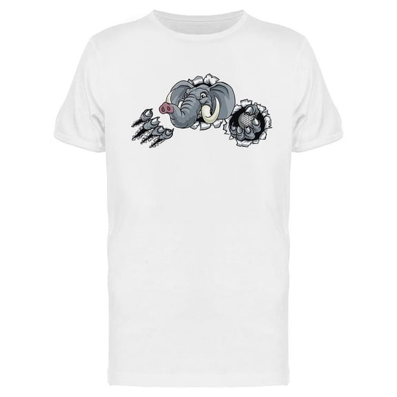Elephant Golf Mascot  T-Shirt Men -Image by Shutterstock, Male Small