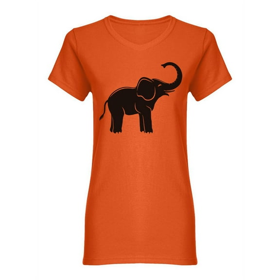 Elephant Graphic Shaped Tee Women's -Image by Shutterstock