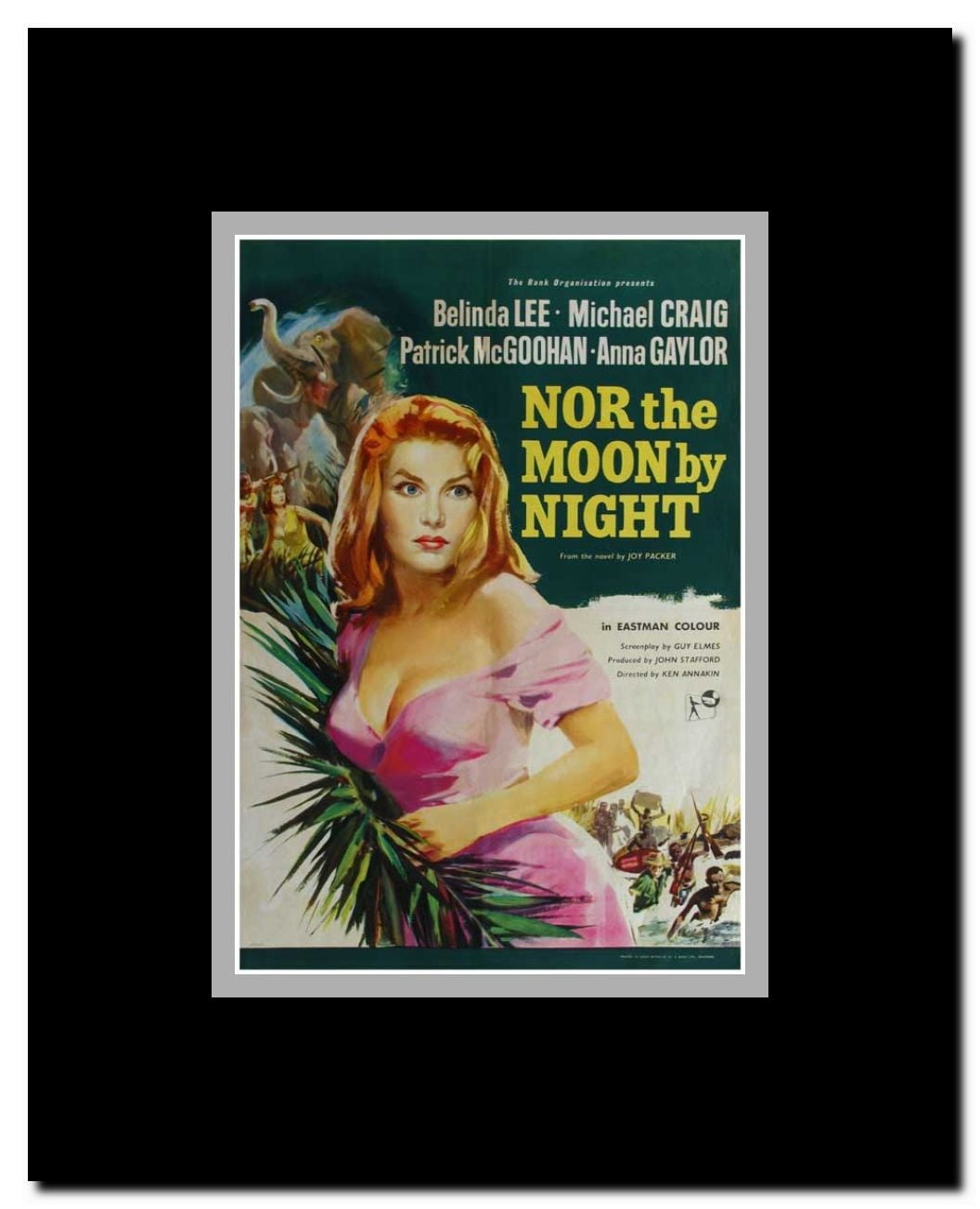 Elephant Gun Framed Movie Poster