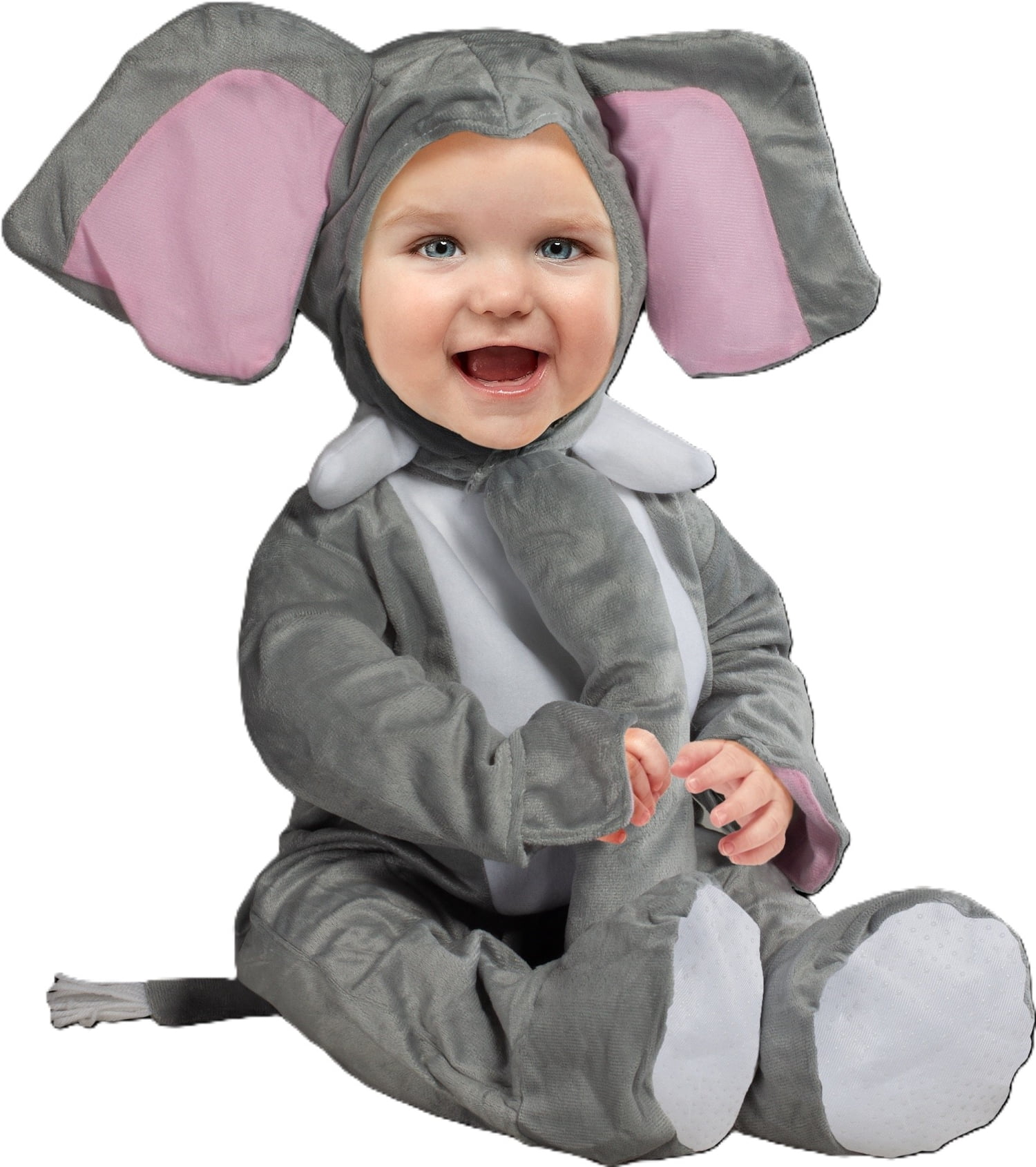 Elephant Halloween Costume for Infant, Size 12-18M, by Way to Celebrate