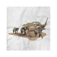 thumbnail image 1 of Elephant Head Scarf, Elephants on Savannah, Head Wrap, 3 Sizes, by Ambesonne, 1 of 2