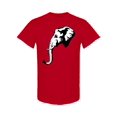 thumbnail image 1 of Elephant Head Side View T-Shirt Men -Image by Shutterstock, Male Small, 1 of 2