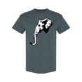 thumbnail image 1 of Elephant Head Side View T-Shirt Men -Image by Shutterstock, Male Small, 1 of 2