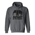 thumbnail image 1 of Elephant In The Room!!! Adult Hooded Sweatshirt, 1 of 3
