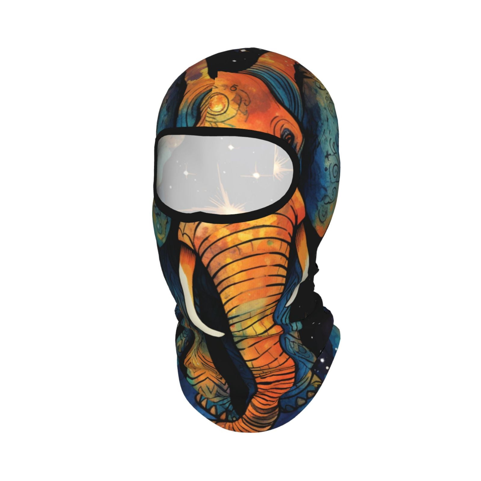 elephant motorcycle helmet ***IN STOCK 13*** Outlaw Leather - SLIMLINE PRO X WHITE complete with a trunk Motorcycle Helmet Cover - Elephant