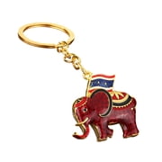 Elephant Keychain With Celebration Flag Thai Inspired Designs Keyring Perfect For Travel Souvenir And Gift
