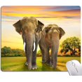 thumbnail image 1 of Elephant Lawn Mouse Pads for Girls,Non-Slip Rubber Base Cute Mousepad, Custom Rectangle Mouse Mat for Laptop, 1 of 6