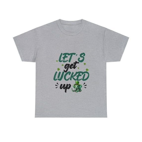 Elephant Let's Get Lucked Up Shirt, St.Patrick Day Shirt Funny ID-0215-OKP3