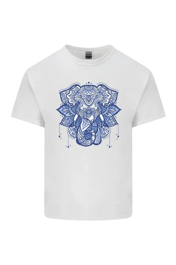 Elephant Mandala Art T-Shirt