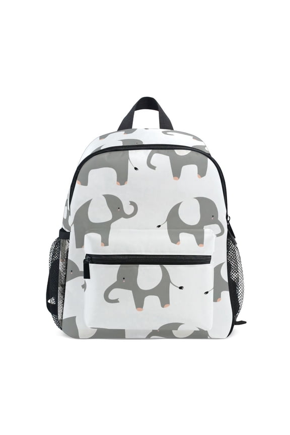 Elephant Mini Backpack Cute Small Backpack with Chest Strap and Whistle Ages 3-8