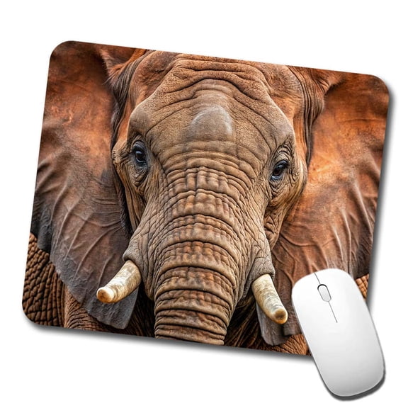 Elephant Mouse Pad Low Profile Gaming Mat