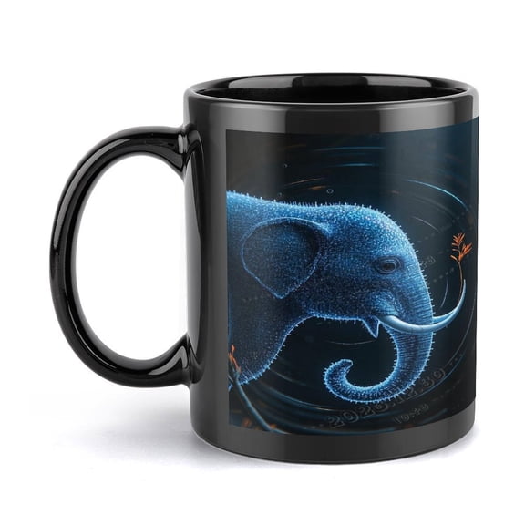Elephant Mug Gifts For Elephant Lovers - Elephant Gift For Women - Elephant Gifts - Custom Coffee Cup Ceramic Mug 11oz