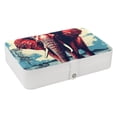 thumbnail image 1 of Elephant PU Leather Jewelry Boxes Necklace Holder Display Case with Removable Compartment Portable, 1 of 6