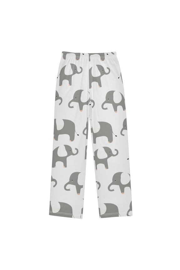 Elephant Pajama Pants Soft Lightweight Lounge Pants Bottoms Sleep Pants Warm Comfy