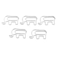 thumbnail image 1 of Elephant Paper Clip, Stainless Steel Multifunctional Paper Clip Durable  For Photo, 1 of 7
