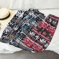 thumbnail image 1 of Elephant Pattern Shorts For Women Soft Polyester Travel Sleepwear 16.5in Length One Size Casual Comfortable Fashion, 1 of 10