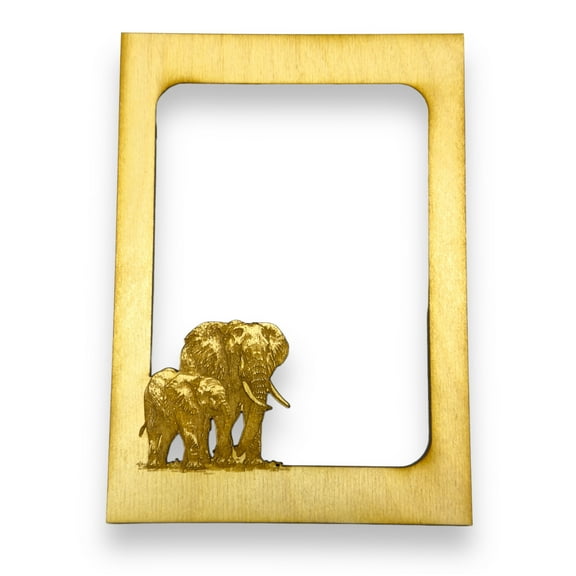 Elephant Photo frame insert (FRAME NOT INCLUDED)